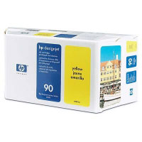 Cartucho de tinta y cabezal de impresin amarillo de 400 ml Value Pack HP 90 (C5081A)